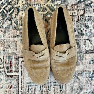 Tod’s calf hair loafers